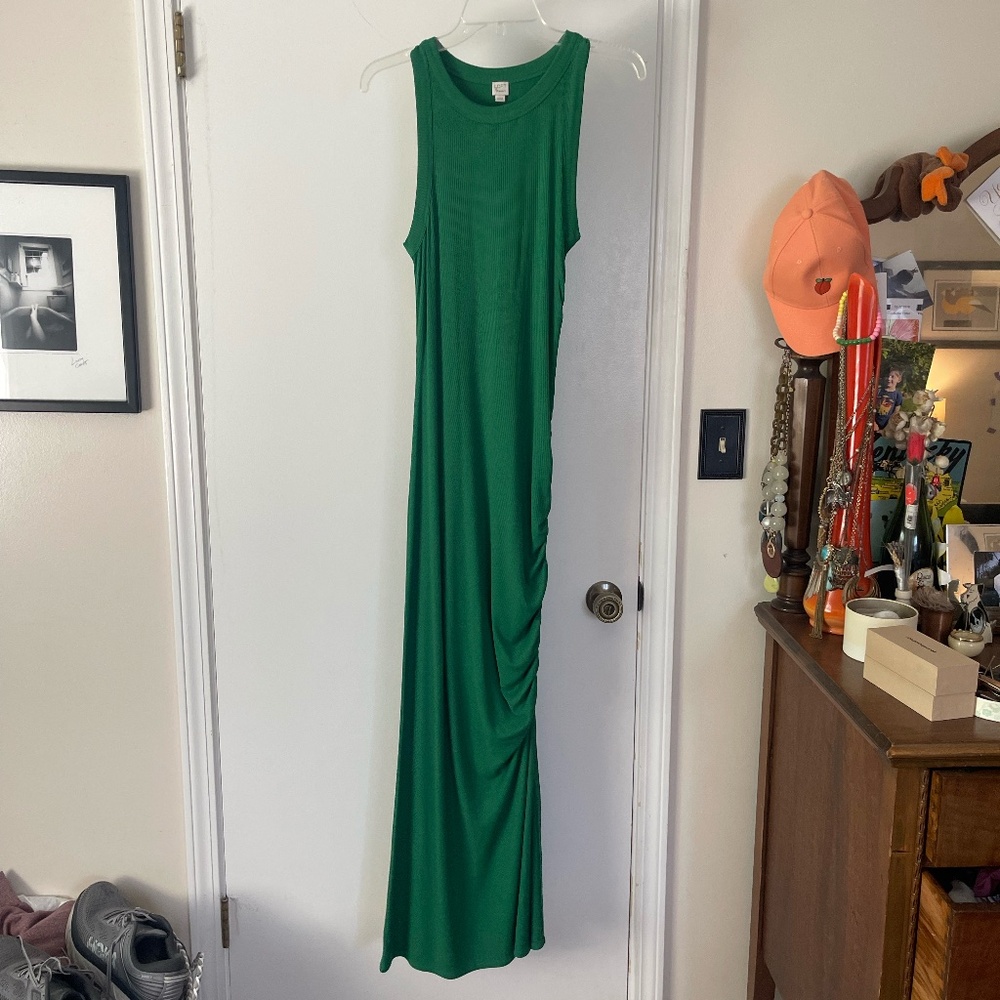 Loft Beach Ribbed Racerback Maxi Dress - Picture 2 of 9